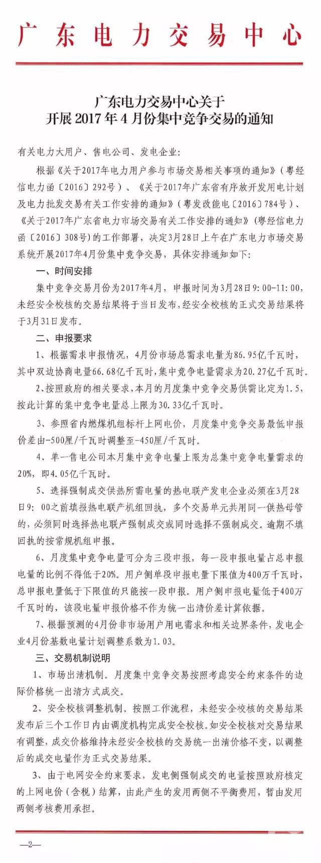 廣東4月份集中競價(jià)交易猜想 會(huì)到多少分？