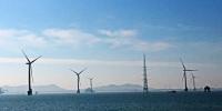 福建莆田南日島海上風場項目首臺風機順利并網(wǎng)發(fā)電！