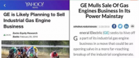 聚焦｜GE“可能計(jì)劃出售工業(yè)燃?xì)鈨?nèi)燃機(jī)”的背后：工業(yè)大拿齊“瘦身”！