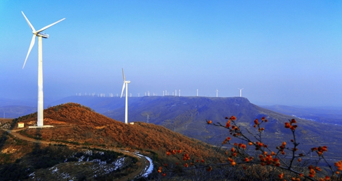 煙臺(tái)迎大風(fēng)天氣 風(fēng)電出力、發(fā)電量均創(chuàng)歷史新高