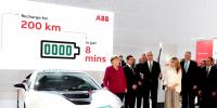 號(hào)稱全球最快電動(dòng)汽車充電器:8分鐘增加200公里
