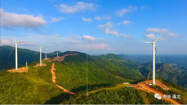 好一個(gè)龐然大物！欽州這個(gè)風(fēng)電站建成這樣啦！
