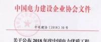 7個(gè)風(fēng)電工程獲獎(jiǎng)！2018中國(guó)電力優(yōu)質(zhì)工程評(píng)審結(jié)果名單出爐！（附詳細(xì)名單）