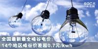 【收藏】全國最新最全峰谷電價(jià):14個(gè)地區(qū)<font color=
