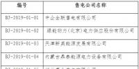 北京公示中企全聯(lián)售電有限公司等11家售電公司